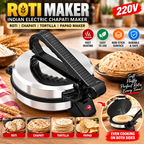 Roti maker indian electric - ,