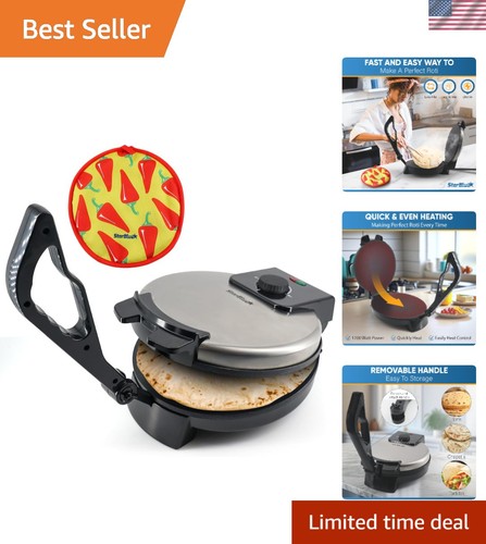 10inch roti maker - with, free
